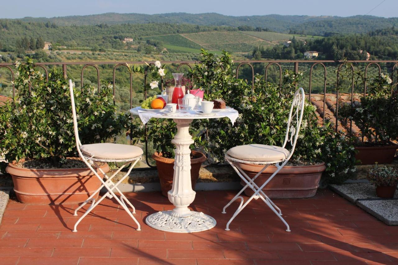 Le Terrazze Del Chianti B&B Residenza D'Epoca E Di Charme San Donato in Poggio Zewnętrze zdjęcie