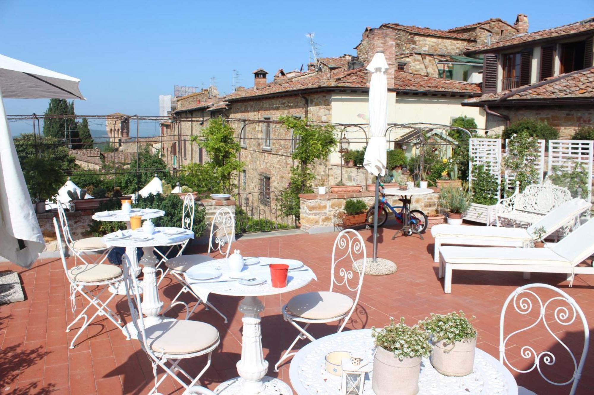Le Terrazze Del Chianti B&B Residenza D'Epoca E Di Charme San Donato in Poggio Zewnętrze zdjęcie