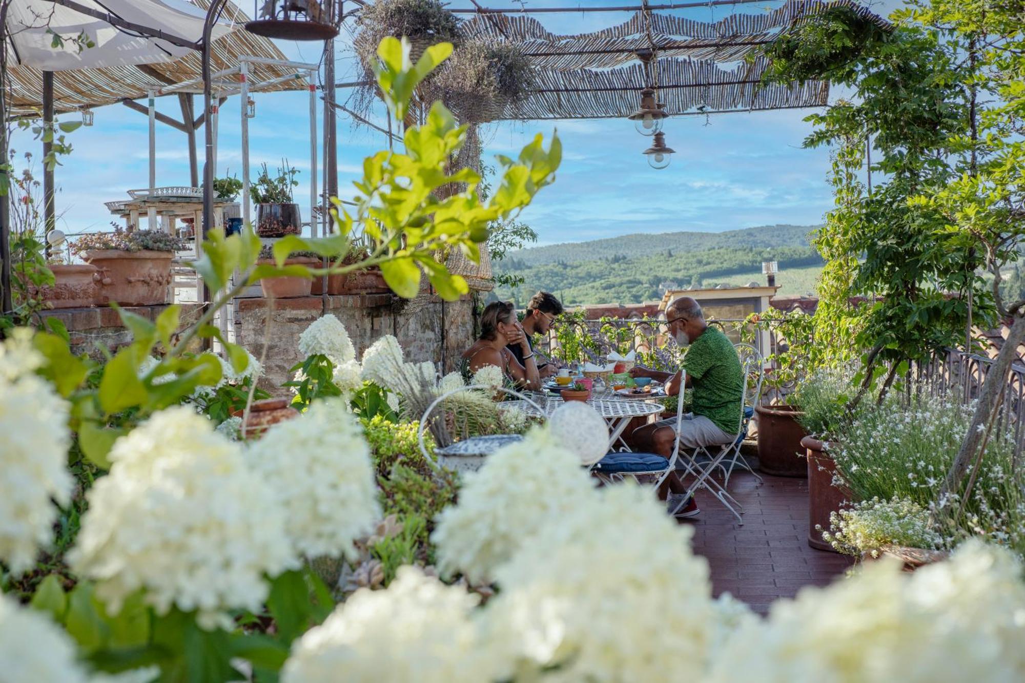Le Terrazze Del Chianti B&B Residenza D'Epoca E Di Charme San Donato in Poggio Zewnętrze zdjęcie