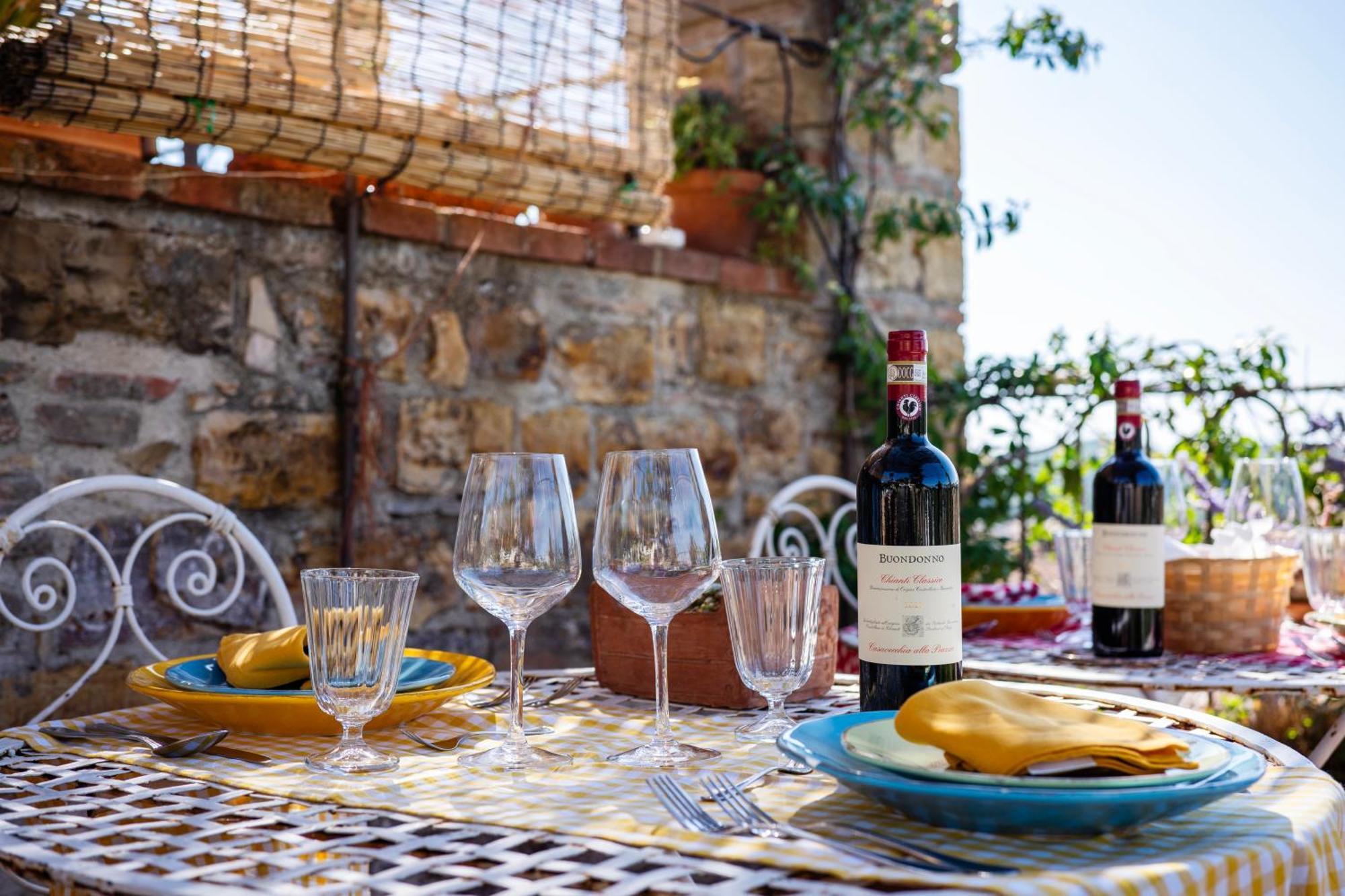 Le Terrazze Del Chianti B&B Residenza D'Epoca E Di Charme San Donato in Poggio Zewnętrze zdjęcie